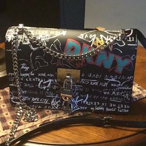 DKNY Graffiti Shoulder Bag ‘New’